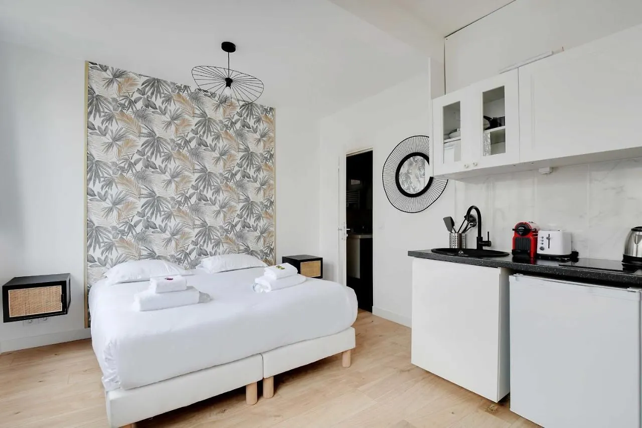 Charming Studio - Belleville 2Fg Paris 0*,